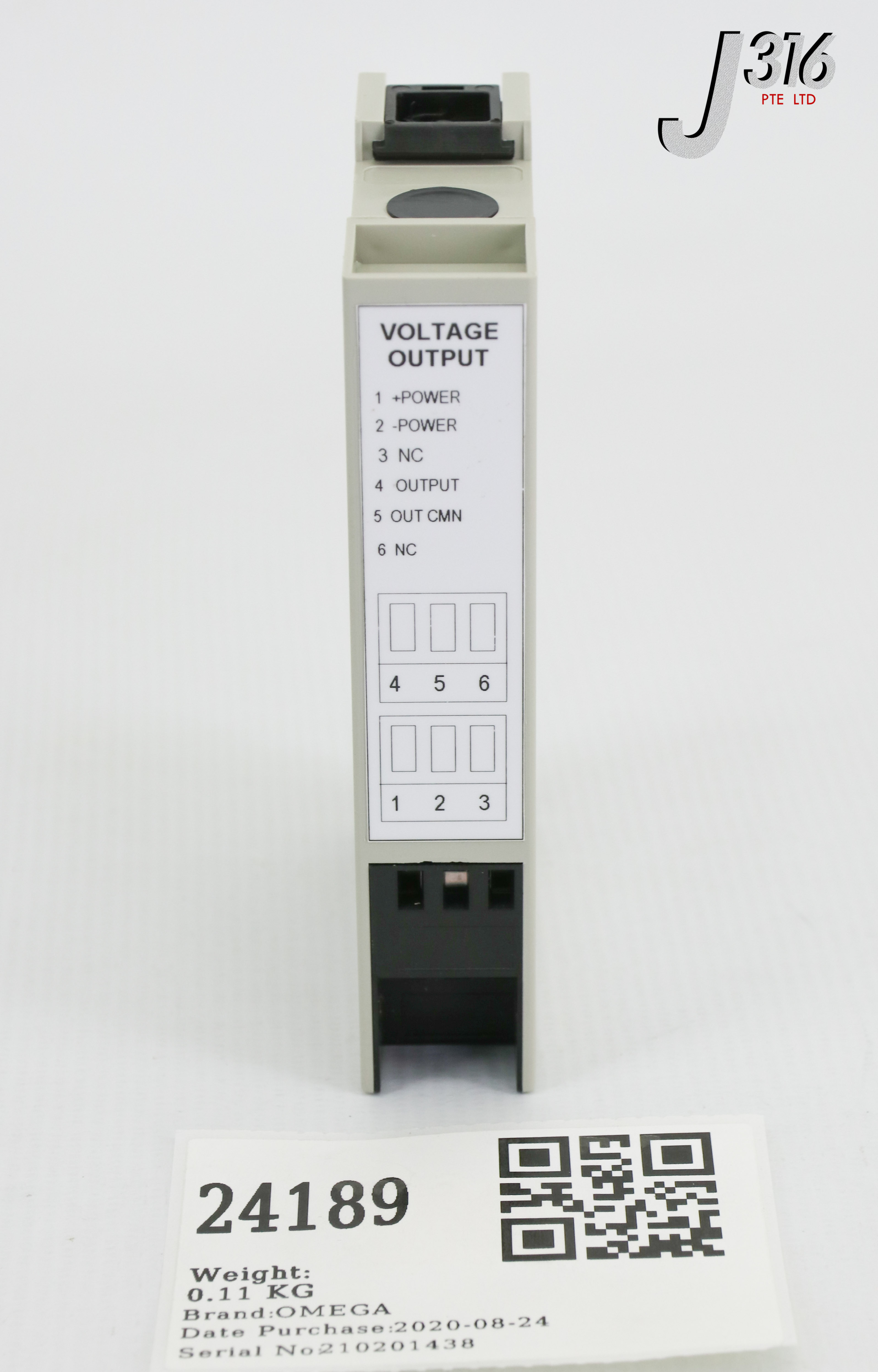 その他 B 24189 OMEGA DIN RAIL TEMP, VOLTAGE/CURRENT SIGNAL CONDITIONERS